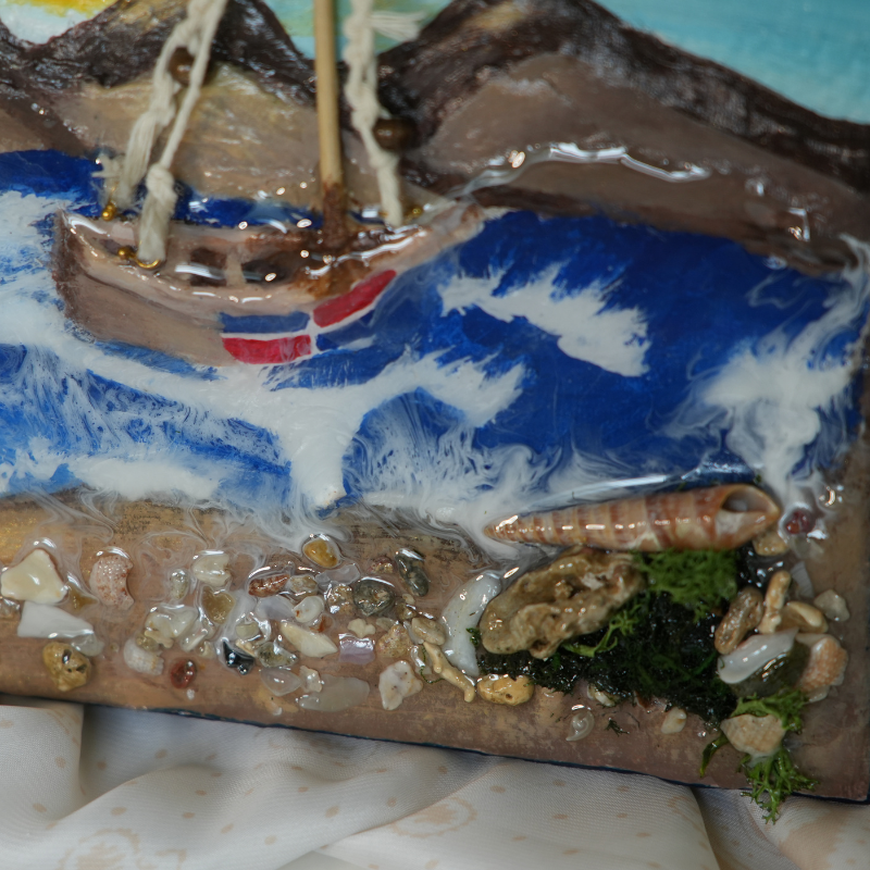 Miniature Caribbean Landscape