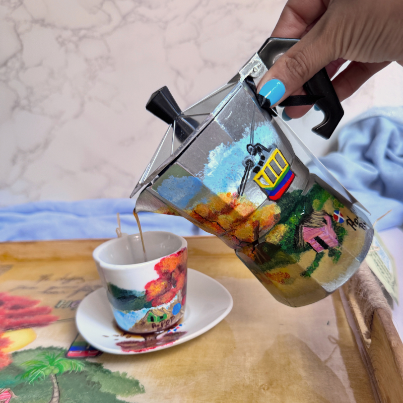 Dominican Coffee Decor Coffee maker