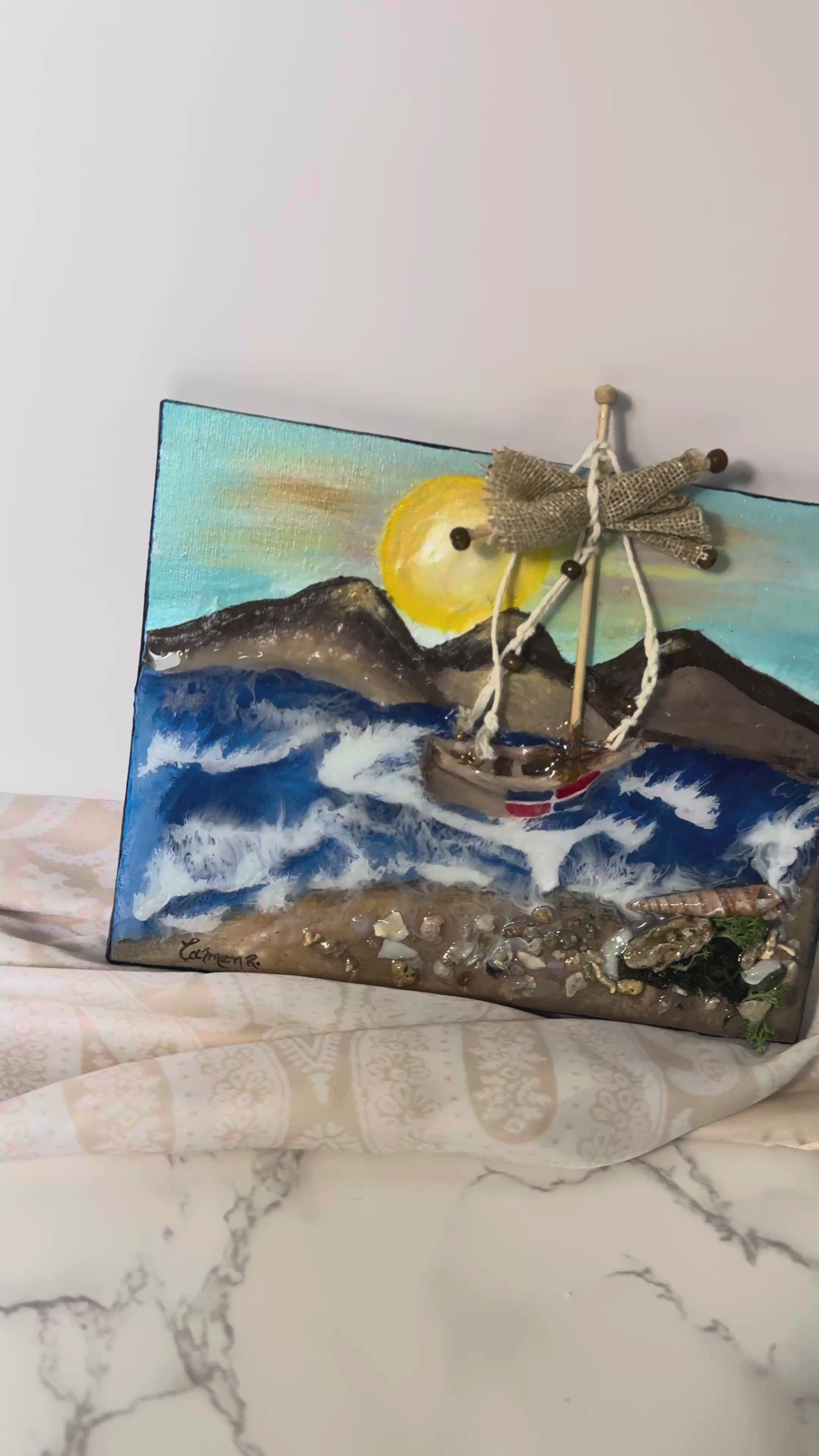 Miniature Caribbean Landscape