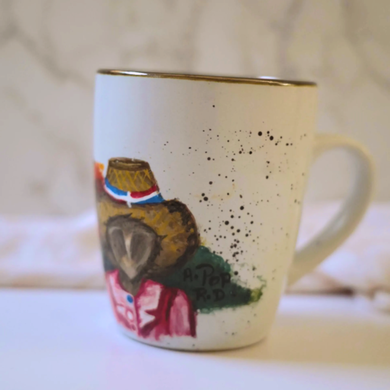 Mug Hand-Painted Dominican