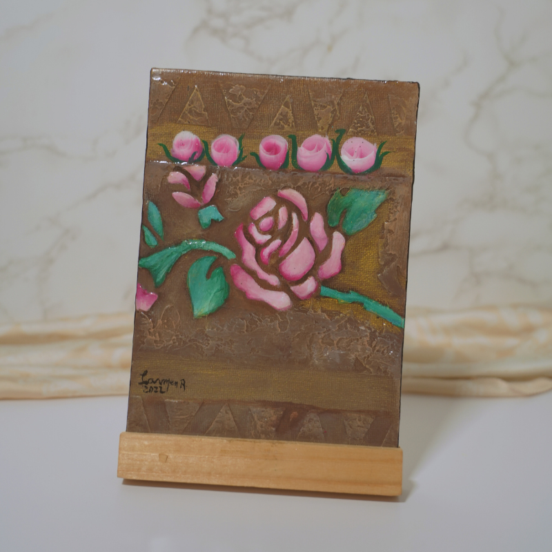 Mini Canva Roses