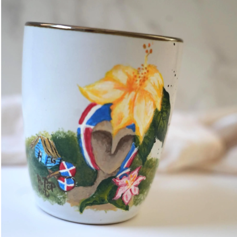 Custom Hand-Painted Mug – Personalized Design