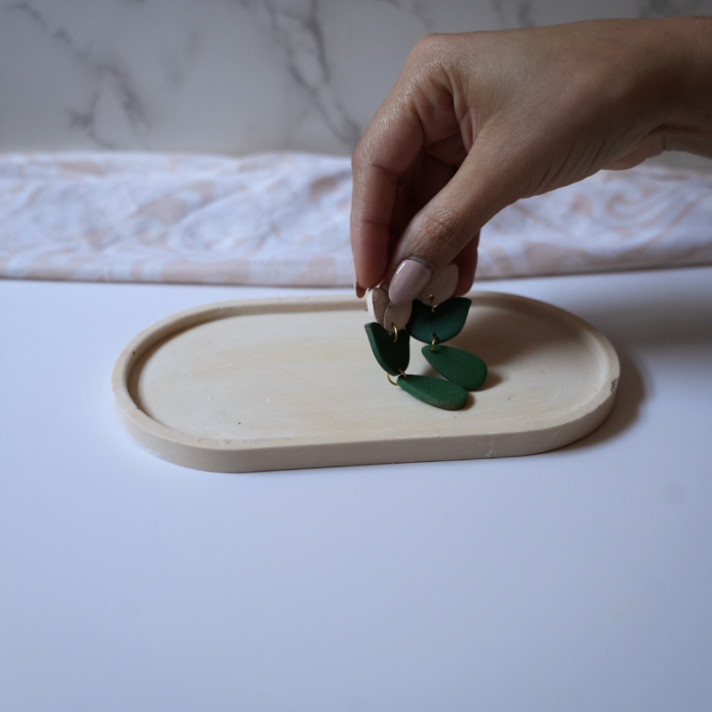 Personalized Wooden Key & Jewelry Holder Tray