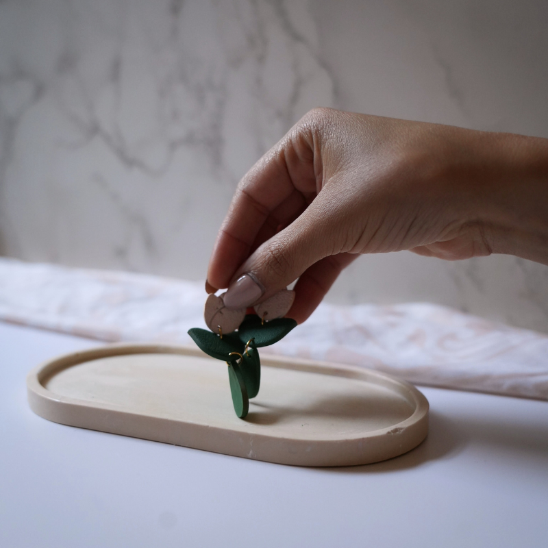 Personalized Wooden Key & Jewelry Holder Tray