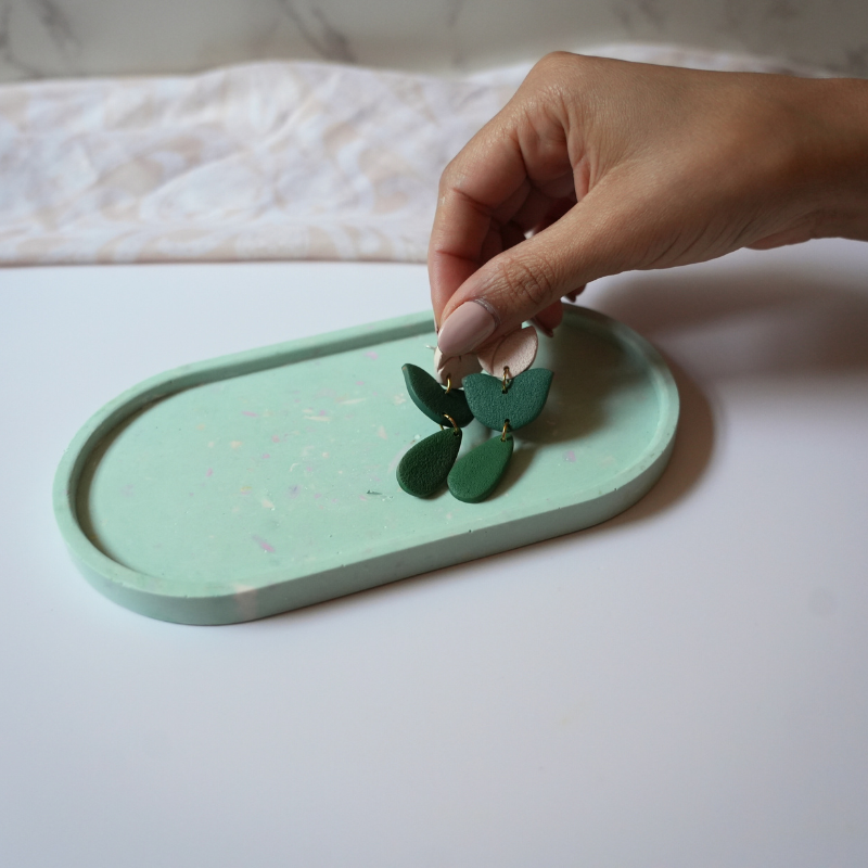 Personalized Wooden Key & Jewelry Holder Tray