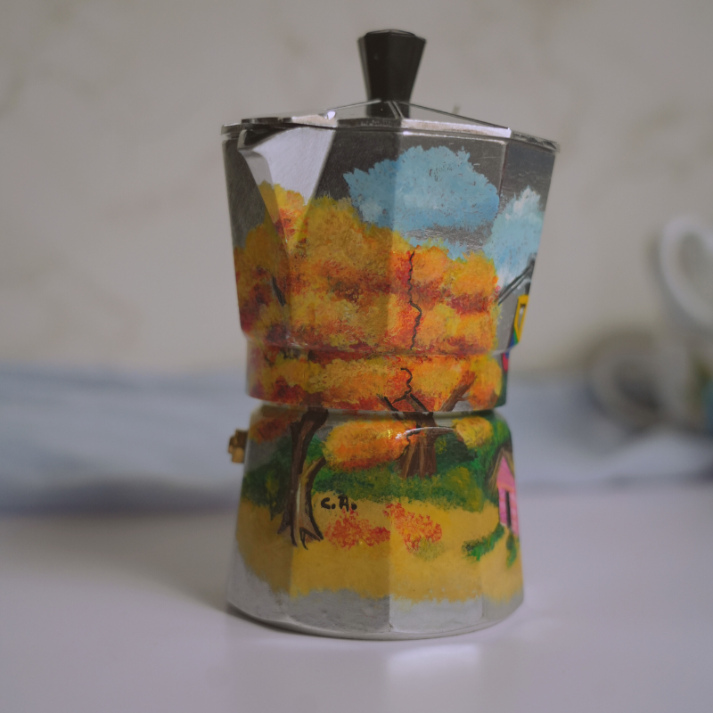Dominican Coffee Decor Coffee maker