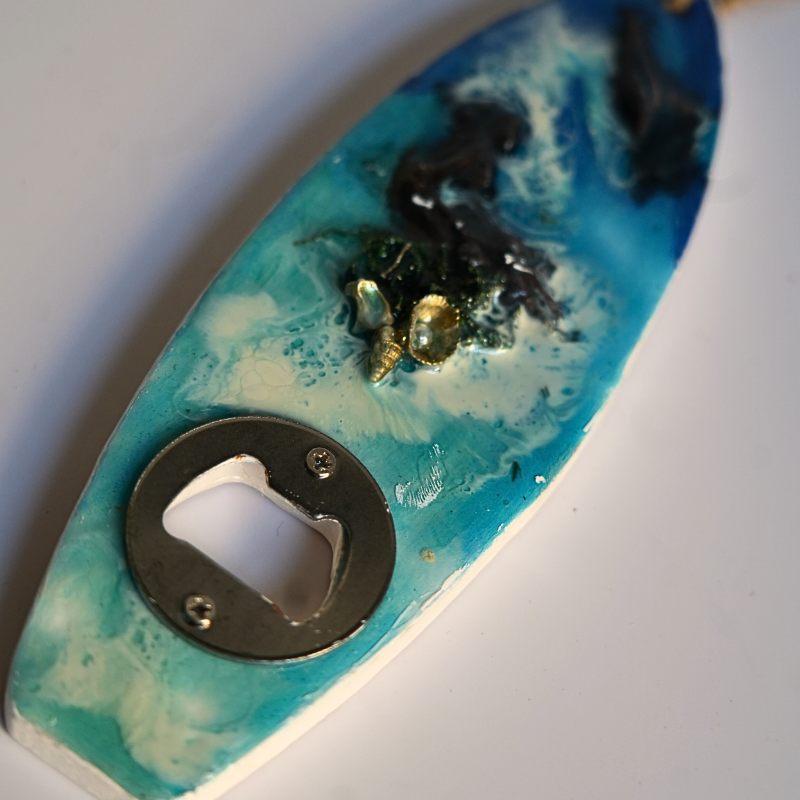Custom gift Surfboard Bottle Opener