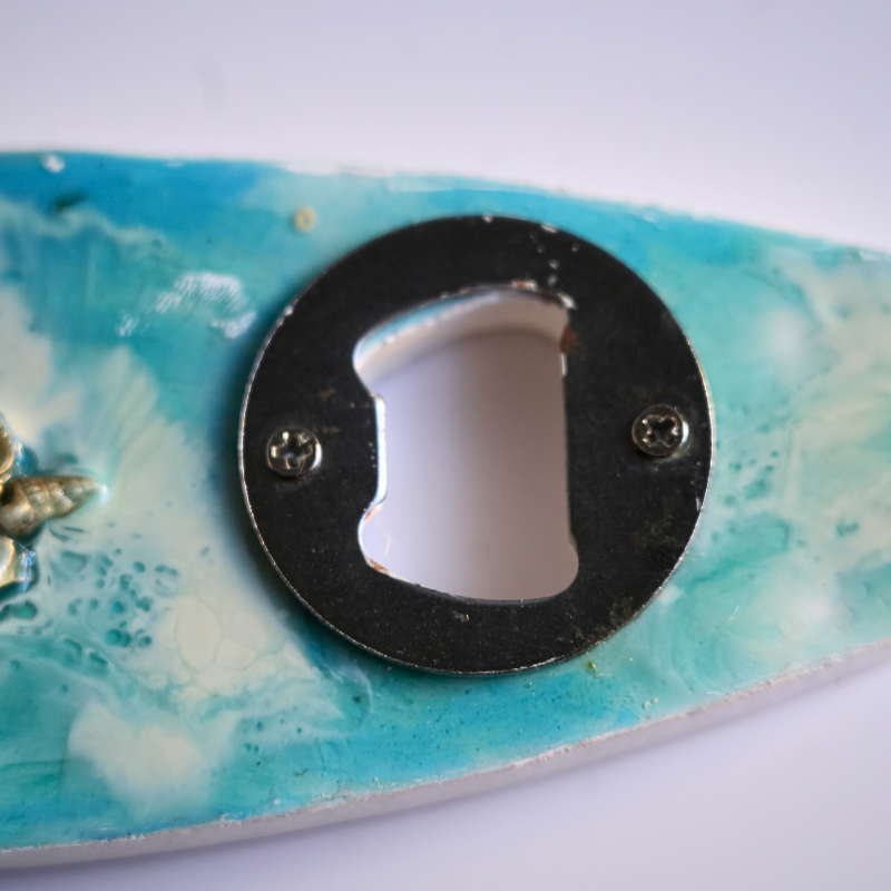 Custom gift Surfboard Bottle Opener