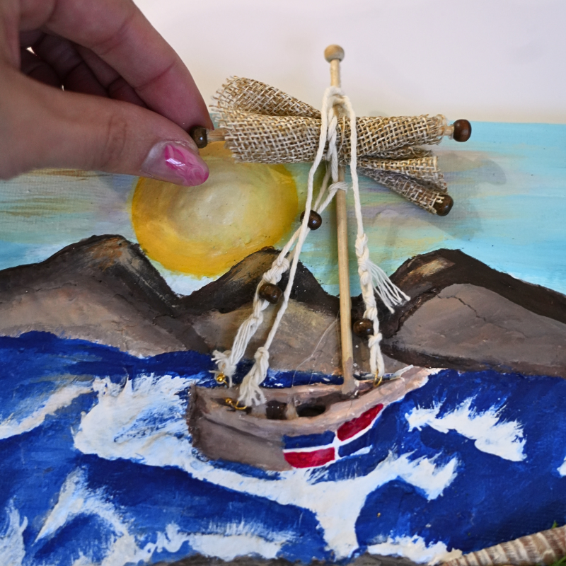Miniature Caribbean Landscape