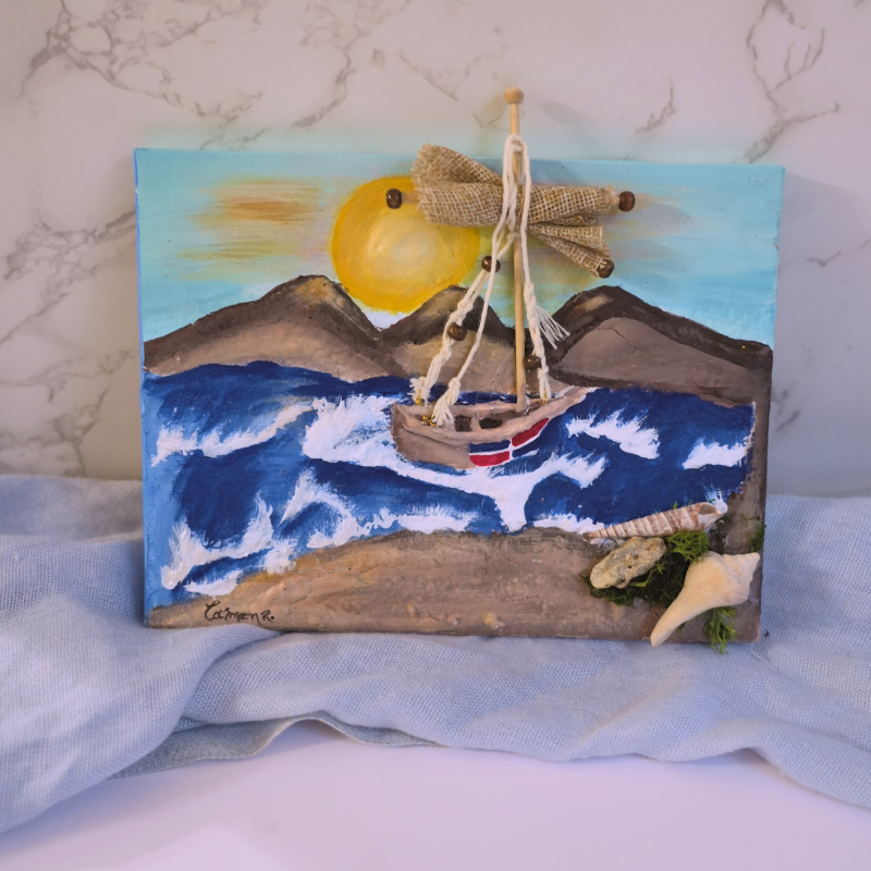 Miniature Caribbean Landscape