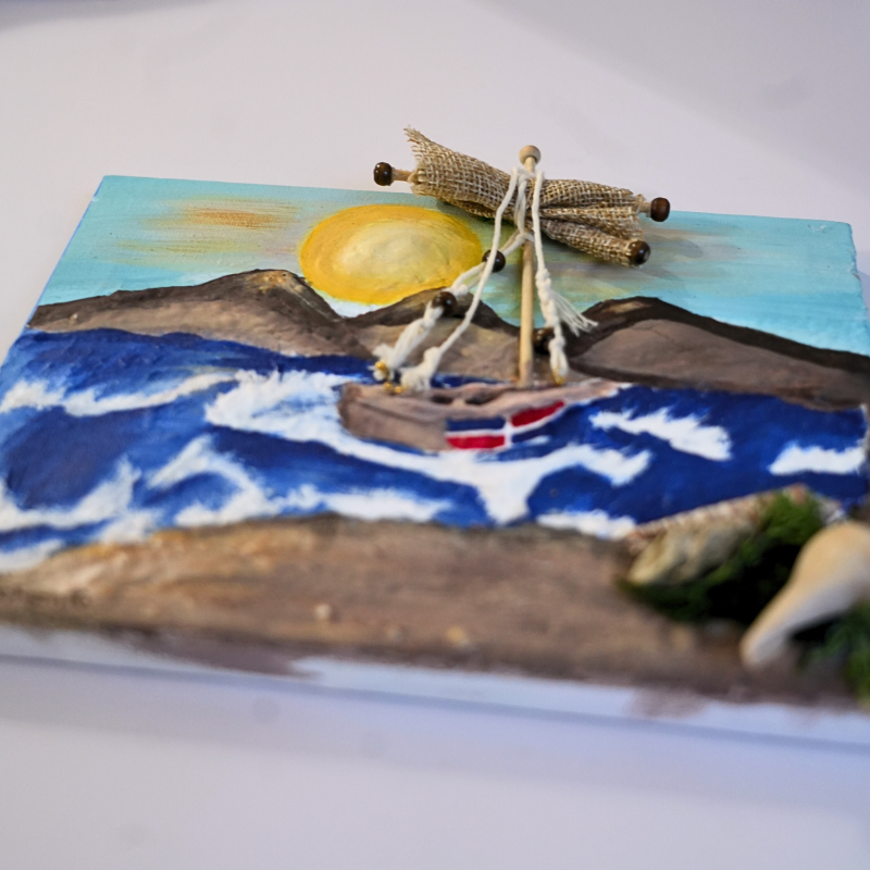 Miniature Caribbean Landscape