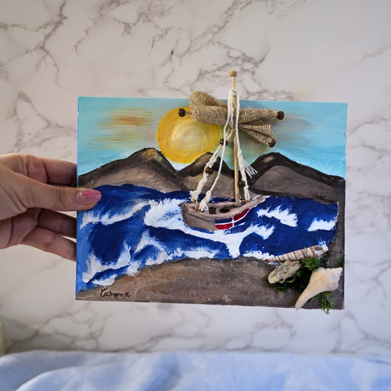 Miniature Caribbean Landscape